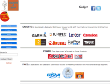 Tablet Screenshot of gadgetsandgear.net